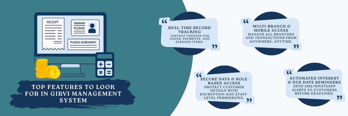Top Features to Look for in a Girvi (Pawn) Management System